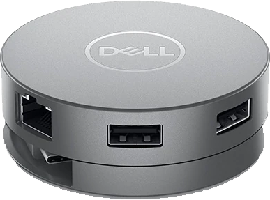 Dell Pro 7-in-1 USB-C Travel Hub 3xUSB3.0 + 1xHDMI2.0 + 1x DP1.2 + RJ45 + 1xUSB-C with Power Delivery